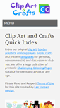 Mobile Screenshot of clipartandcrafts.com